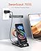 Charging Station for Samsung, SwanScout 703S, Wireless Charger for Galaxy S25 Ultra/S25+/S25/S25 Edge/S24 Ultra/S24+/S24/S23, Galaxy Watch 8/8 Classic/Ultra/7/6/5, Galaxy Buds 3 Pro/3 (No Adapter)
