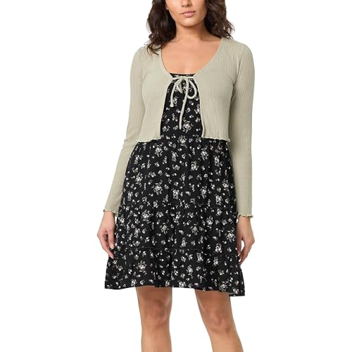 WallFlower womens 2-piece Sweater and Dress Set