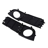 Material: ABS-Kunststoff CHENSHUAI Langlebige Abdeckung für Stoßstange vorne links/rechts für Audi A6 C5 Limousine Avant 2002–2005 Facelift Lochabdeckungen (Farbe: 1 Paar)