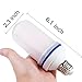 Sanwo Flame Flickering LED Lights Bulbs, LED E26 2835 LED Beads Realistic Fire Flameing Flicker Effect Light Bulb with Atmosphere Lighting Vintage for Home Holiday Decoration/Hotel/Bars (3 Models)