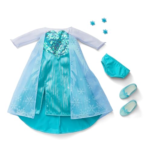 American Girl, Disney Frozen Elsa, 18-inch Doll, with Blue Eyes, Blonde Hair in Braid, Dress & Shoes, Ages 6+ by American Girl - Used condition - Image 6