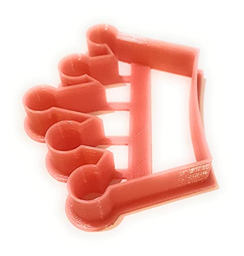 T3D Cookie Cutters Crown Cookie Cutter, Suitable For Cakes Biscuit And Fondant Cookie Mold For Homemade Treats, 3.36'' X 2.67'' X 0.55'' #TOP2