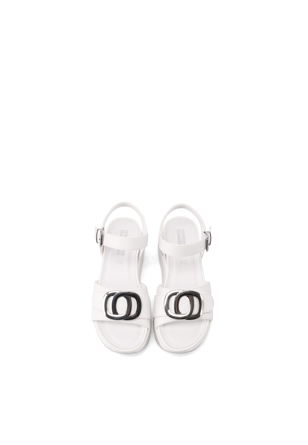 QUEEN HELENA Sandali con Plateau con Cinturino Casual Donna X32-225