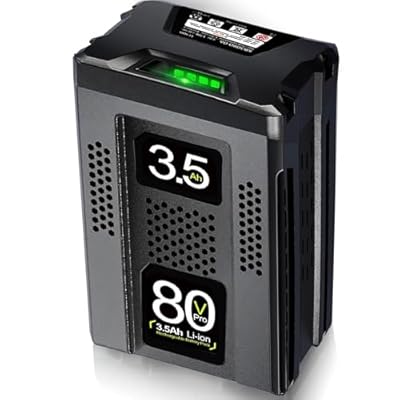 80V 3.5Ah Lithium Ion Battery Replacement for Greenworks Pro 80 Volt Battery GBA80200 GBA80250 GBA80400 GBA80500