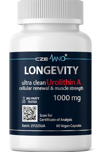 CzeNano Longevity – Ultra-Pure Urolithin A Supplement 1000 mg |