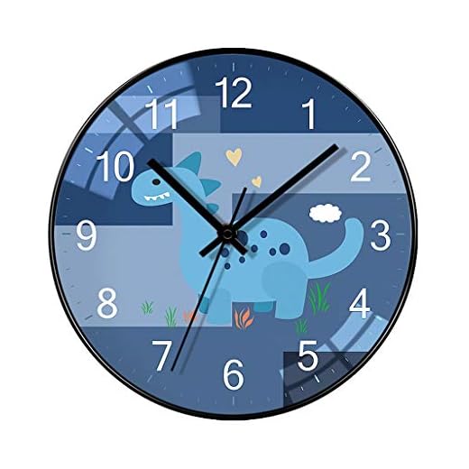Orologi da parete Foresta serie dinosauro orologio da parete rotondo moderno minimalista camera da letto orologio da parete soggiorno orologio da parete muto orologio da parete for uso domestico orolo