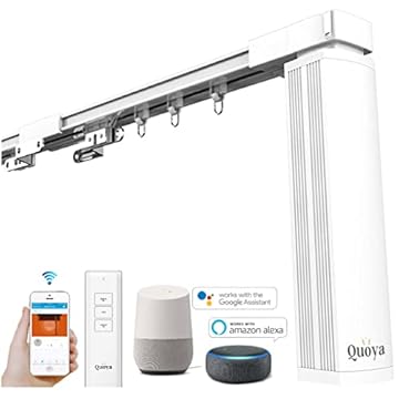 smart electric curtain track