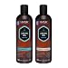 HASK ARGAN OIL Shampoo and Conditioner Set Repairing for All Hair Types, Color Safe, Gluten-Free, Sulfate-Free, Paraben-Free - 1 Shampoo and 1 Conditioner