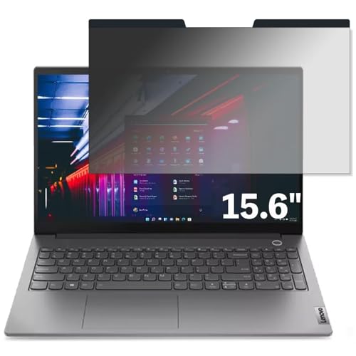 Lenovo ThinkBook 15 Gen 2 15.6インチ 16:9 対応 マグネット式 覗き見防止フィルム プライバシーフィルター ブルーライトカット 反射防止 PC パソコン ノートブック のぞき見防止 画面保護 保護シート 着脱簡単 両面使用