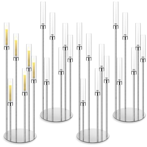Suclain 4 Set 6 Arm Candelabra Centerpiece 51.57...