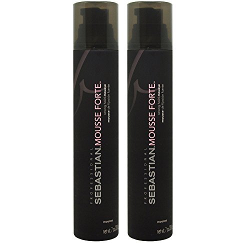 Sebastian MOUSSE FORTE strong hold-mousse 7 oz (pack of 2) by Sebastian Professional