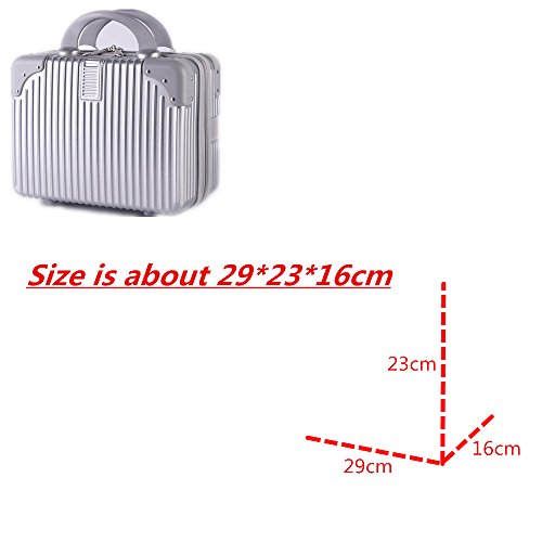 Surround Four angles Typ ABS Polychrome Mini Travel Luggage For Princess Girls Or Women lady2