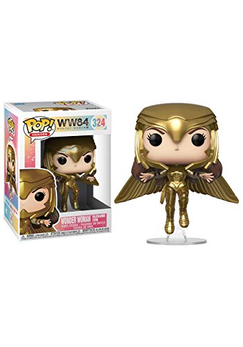 FUNKO POP! HEROES: Wonder Woman 1984 - Wonder Woman Gold Flying (Metallic)