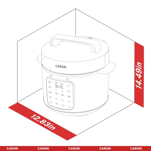 carori 9-in-1 Electric Pressure Cooker 6 Qt HPC-610-SUS の商品画像 8