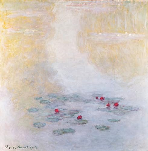 Impressions Artistiques Nymphéas de Monet toile ZHAOSHAN haute définition
