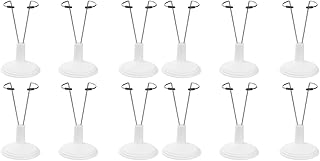 Toyvian 12 Pcs Doll Stands doll display stand teddy stand doll holder stand Display Holder Doll