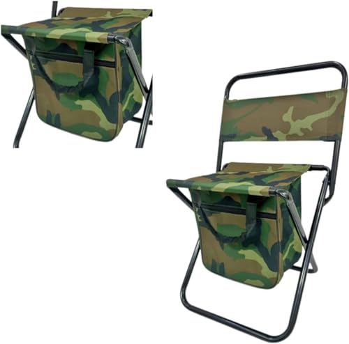 Banqueta Dobrável, Banco Cadeira de Pesca Camuflada, Utilizada Para Camping, Acampamentos, Trilha E