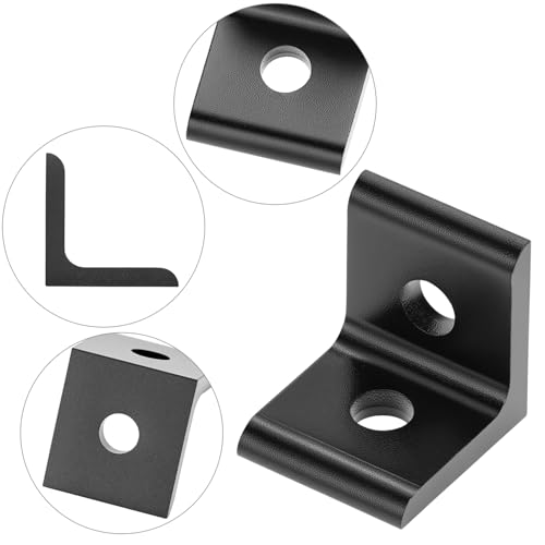 Équerres alu 2020 QWORK pour éliminer le jeu de vos structures en T