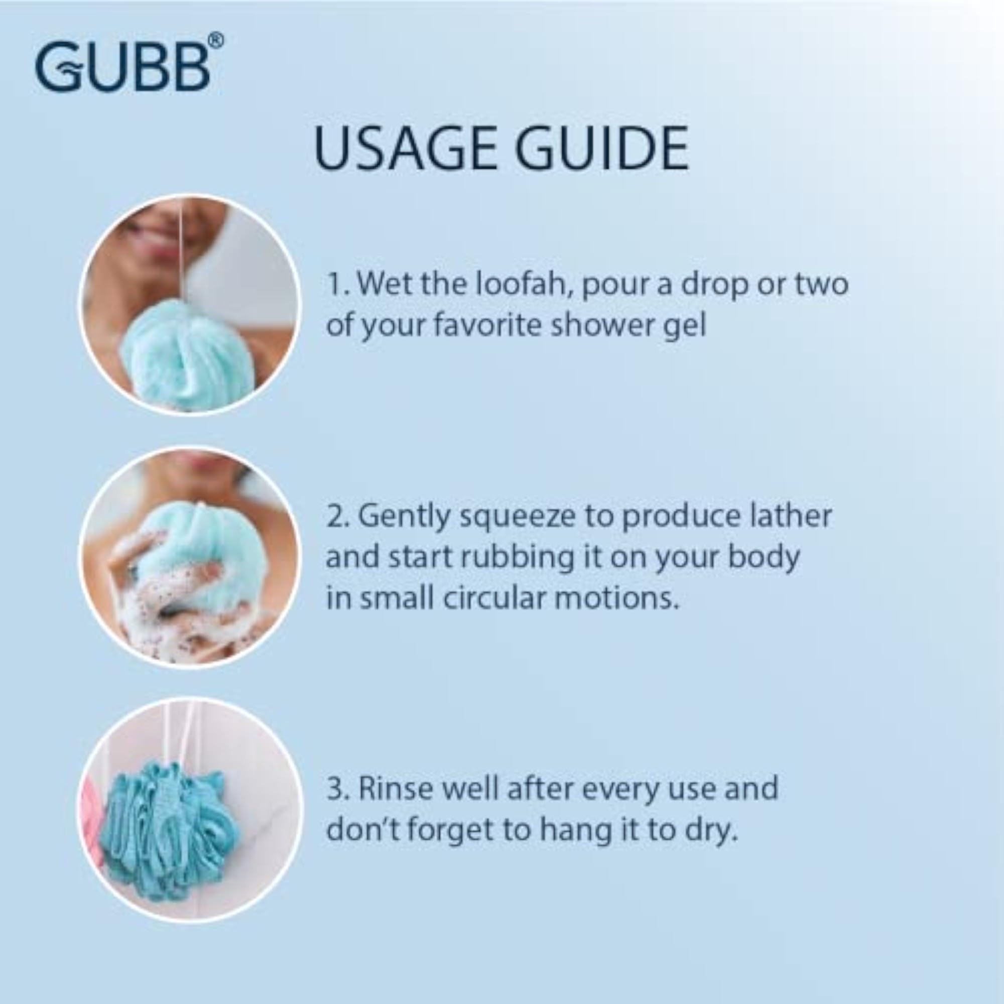 Lux Bath Sponge Loofah, Soft & Fluffy