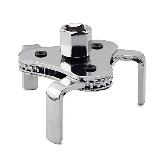 YXGOOD Adjustable Oil Filter Wrench Remover From 2-1/2 inch to...