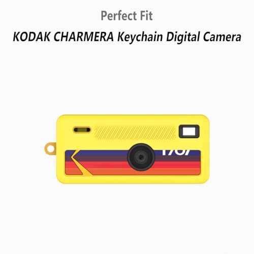 Funda de silicona amarilla para cámara Kodak CHARMERA miniatura 2