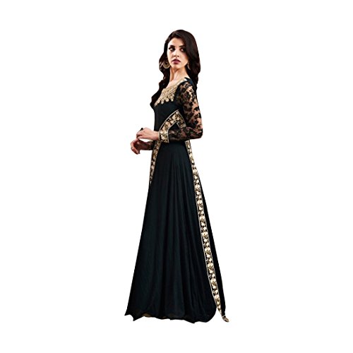 Robe de mariée en soie indienne de luxe Salwar Costume Bollywood