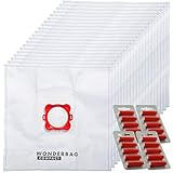 Wonderbag - Bolsas de polvo compactas para aspiradora Rowenta (20 unidades)
