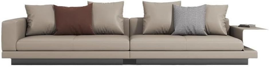 Straight Row Wooden Skeleton Sofa Atmosphere Living Room Italian Minimalist Small Family Set(315 * 61 * 100CM)