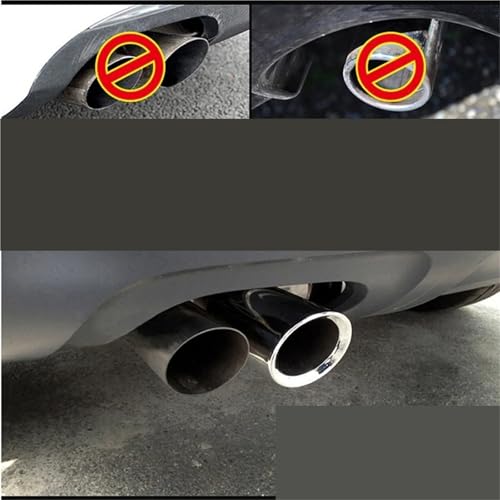 Embout d'échappement Tiguan Scirocco pour masquer la rouille du pot - 5