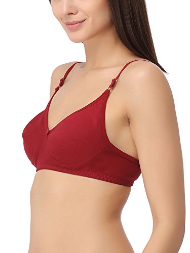 Image of Clovia Women's Cotton Non Padded Wire Free T-Shirt Bra