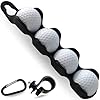 RE GOODS Golf Ball Holder – Holds 4 Golf Balls, Easy Attachment to Bag or Cart, Gift Accessories for Men and Women
