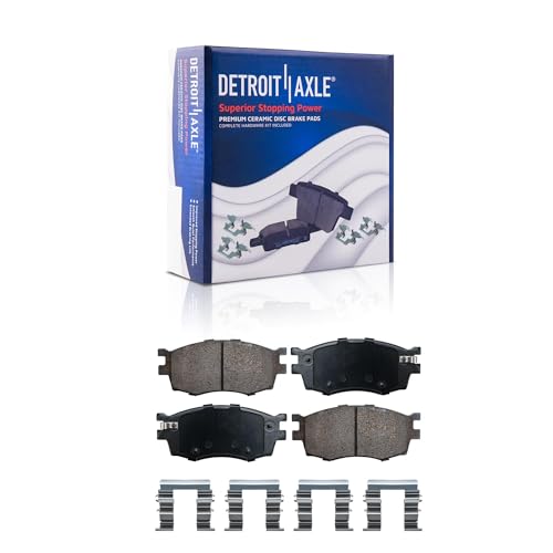 Image of Detroit Axle - Brake Kit for 06-11 Hyundai Accent, Disc Brake Rotors
