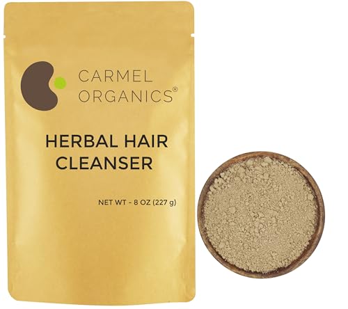 CARMEL ORGANICS Herbal Hair Cleanser Powder 8 Ounce