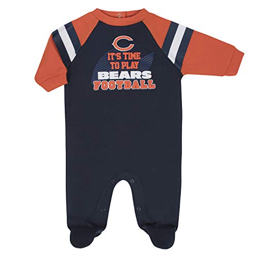 Image of Gerber NFL Unisex Baby Nfl Team Footed Sleep and Play