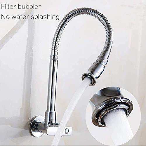 Robinet évier de cuisine rouillonnement flexible single cold - 7