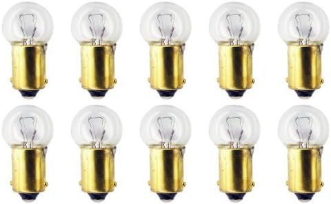 CEC Industries #1895 Bulbs, 14 V, 3.78 W, BA9s Base, G-4.5 shape (Box of 10)