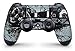 Design Aufkleber Skin Folie kompatibel mit Sony Playstation 4 PS4 Controller Caution