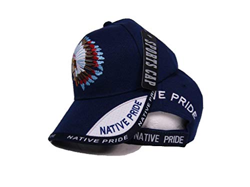 Gorra estilo béisbol azul Native American Pride miniatura 1