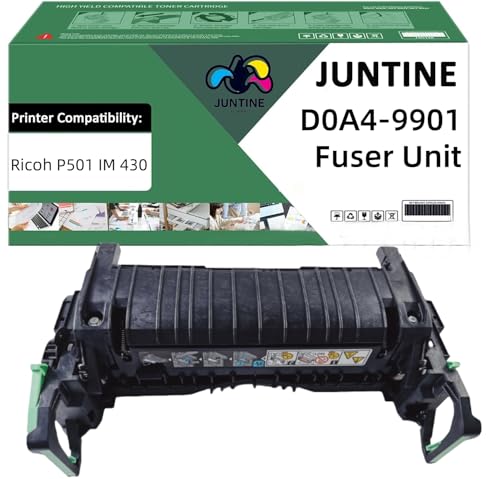 JUNTINE D0A49901 D0A4-9901 Fuser Unit Replacement for Ricoh D0A4-9901 D0A49901 Fuser Unit Compatible with Ricoh P501 IM430 Printers(110V-120K )