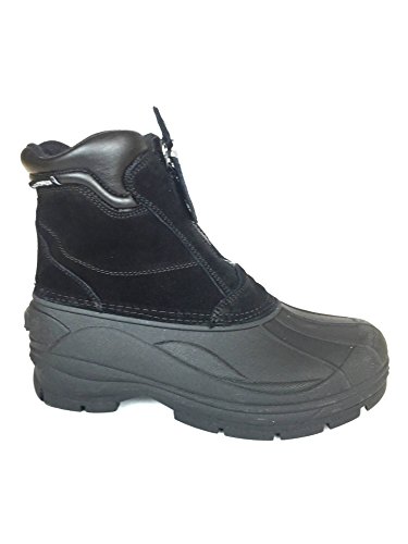 labo leather waterproof winter duck snow boots