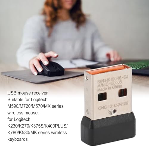 Receptor USB 2,4G para recuperar tu ratón M590 o teclado K270 inalámbrico 2
