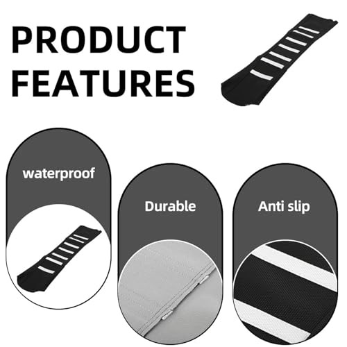 Funda para asiento de motocicleta doble y protector solar universal resistente 3
