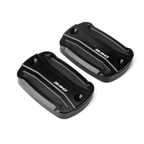 Tapa de líquido de frenos de aluminio negro protector para Yamaha TMAX 530 y 500