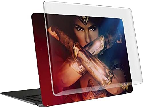 Skinit Case + Skin Compatible with MacBook Air 13in M1 (2021) - Officially Licensed Warner Bros Wonder Woman Amazon Princess Design