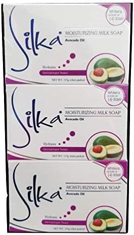 Silka Green Papaya Facial Cleanser, Intense Lightening, Helps Remove Appearance of Scars and Dark Spots,(150ml) 5oz, 2PK