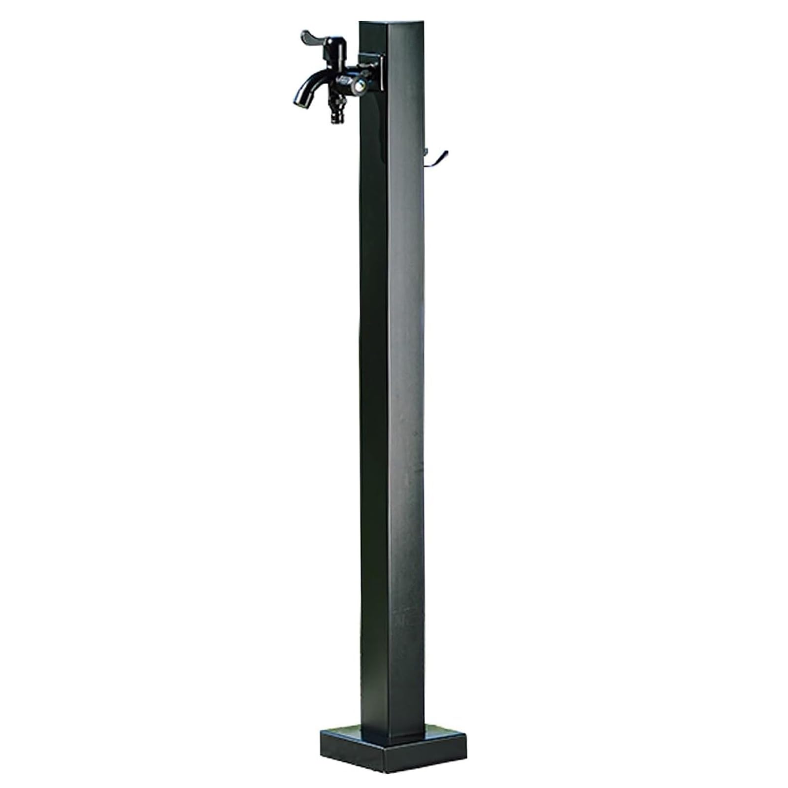 Stainless Steel Garden Water Column with Double Faucet - Durable Irrigation &amp; Washing Solution for Efficient Outdoor Watering and Garden Care