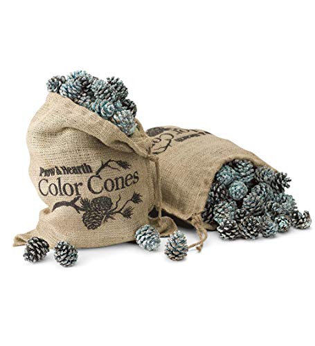 Fireplace Color Cones, Festive Fun Rainbow Flame Changing Pine Cones, Firepit Campfire Hearth Wood...