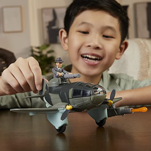 Indiana Jones Worlds Of Adventure Doctor Jürgen Voller With Plane Action Figure Set, 2.5-Inch, Action Figures For Kids Ages 4 And Up #TOP4