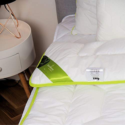 Sommerdecke aus Bambus | Premium Bettwsche | Bamboo Deckenbezug |  Atmungsaktive Decke | bettwsche Bettdecke Sommer | Antialergische  Stepdecke | bis 60C waschbar (135 x 200) : Amazon.de: Kche, Haushalt &  Wohnen