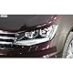 RDX Racedesign Scheinwerferblenden kompatibel mit Volkswagen Caddy IV 2015-2020 (ABS)